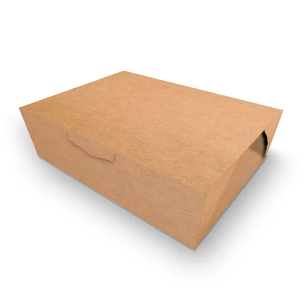 Embalagem Antivazamento Delivery Grande - KRAFT - 100 unidades