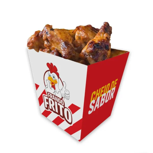 Embalagem para Frango - Balde M - COLOR - 100 unidades